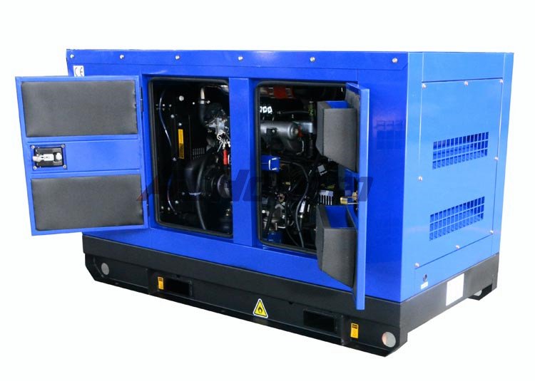 15KVA geluiddichte dieselgenerator met SDEC -dieselmotor te koop